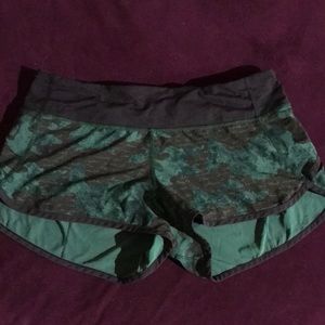 lululemon Camo shorts